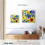 Harnek jonquille iris et tournesol-109366432