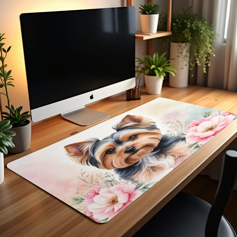 Polyester Desk Pad, 23.6x13.8