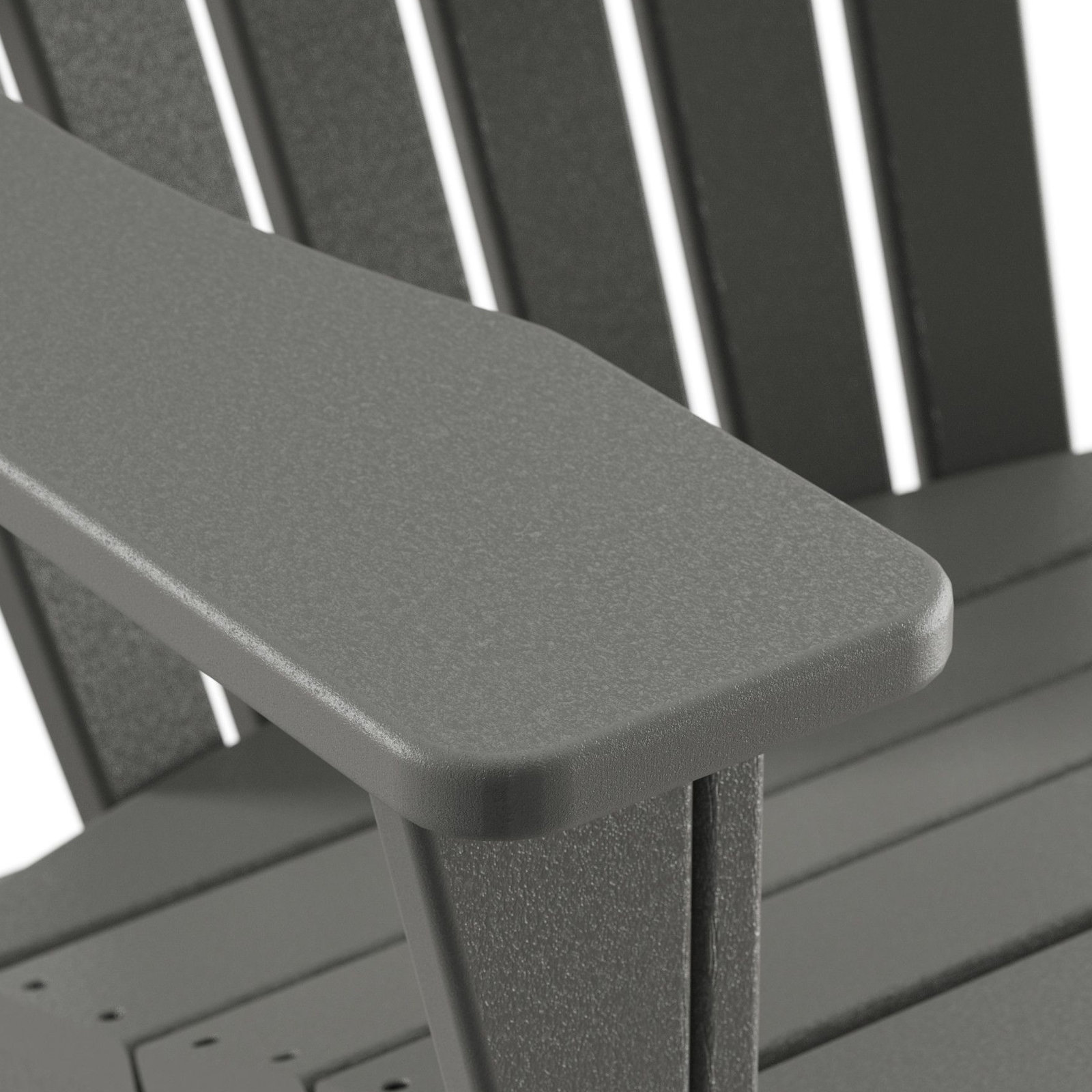 POLYWOOD® Verlyn Adirondack Chair, Slate Gray