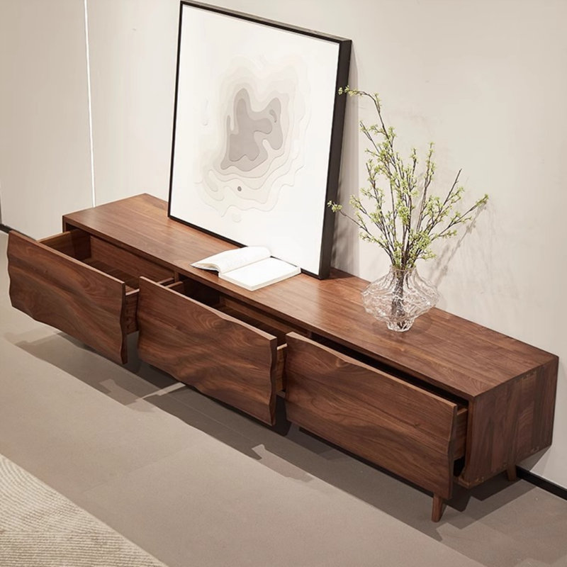 Simple and Classic Solid Wood TV Cabinet