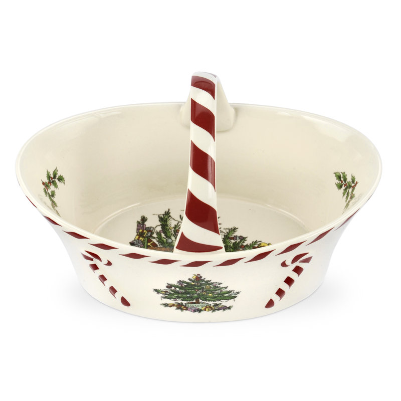 Peppermint Handle Basket