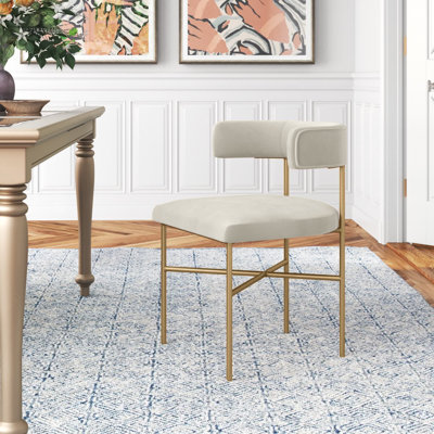 Fauteuil d'appoint en velours