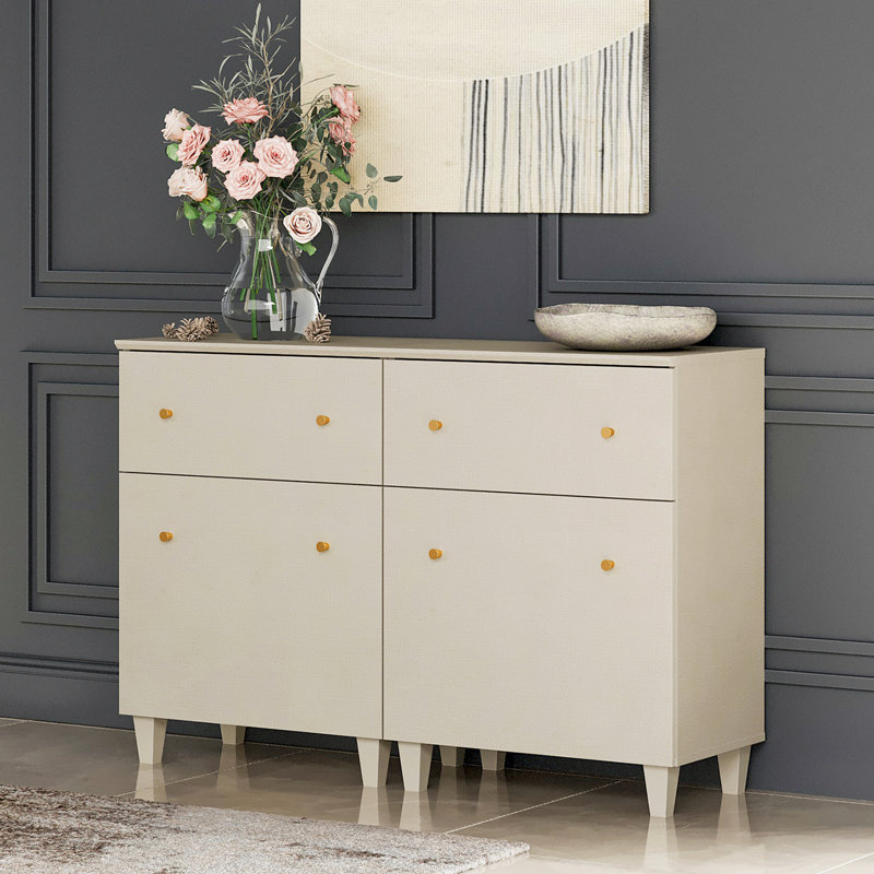 Lysiane Accent Cabinet, Beige