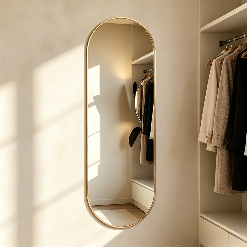 Miroir Elliptical, 60 po x 19 po