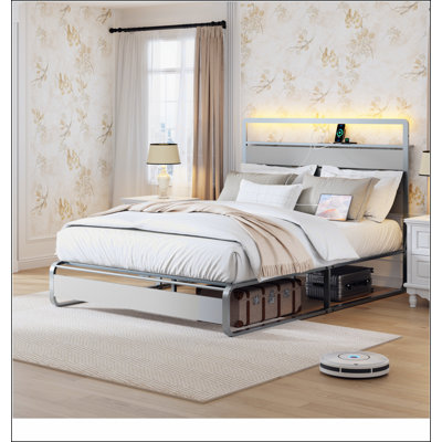 Antique Silver Bed