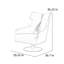 Fauteuil rotatif moderne et confortable
