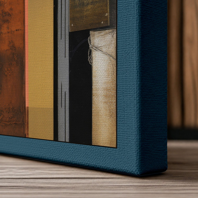 Print, 36x24 - 91.4 x 61.0 cm, Teal Border