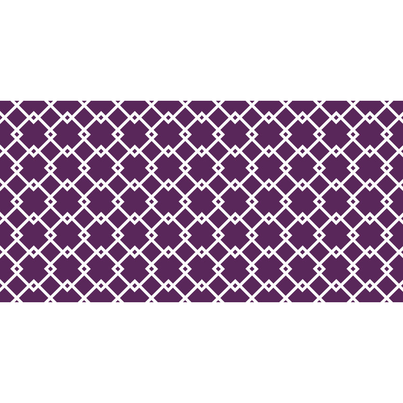 Holiday Brights Geometric Reversible Throw Pillow, 16" x 16", Sugarplum, Polyester/Polyfill
