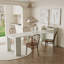 Table de salle à manger extensible moderne avec rangement-622330860