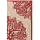 Tapis beige / rouge Arneshia