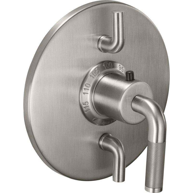 Descanso 2.5 GPM Tub & Shower Faucet, Satin Nickel