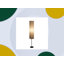 Lampe sur pied colonne 62,5 "Artibrannan