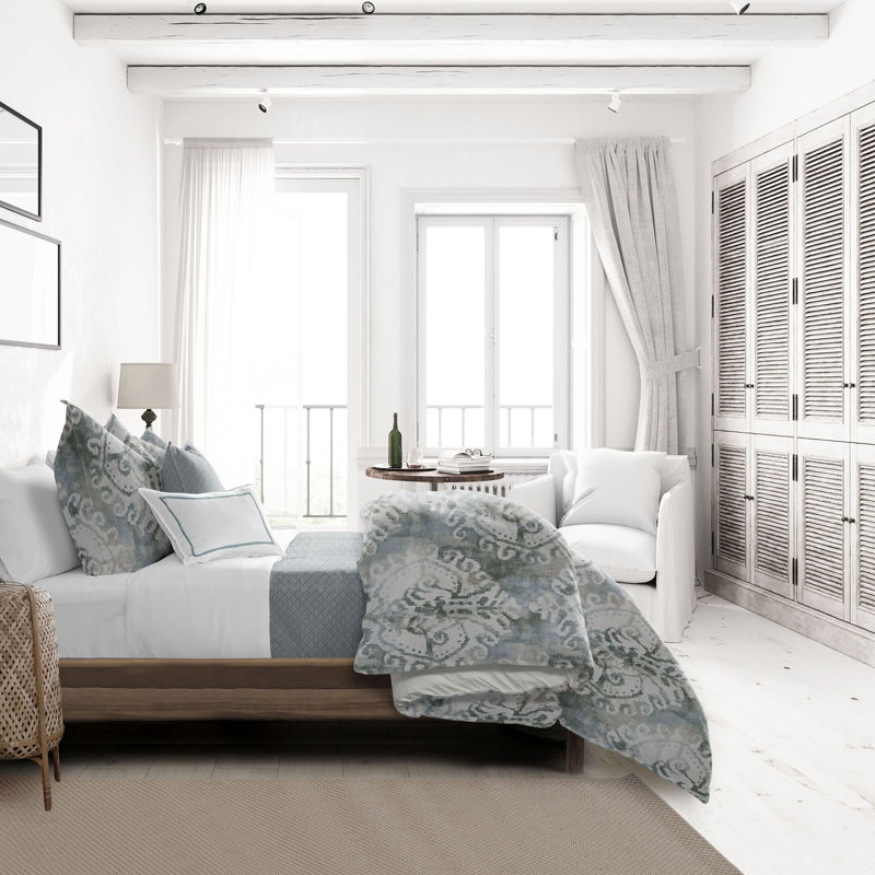 Thorton Cindersmoke, Édredon pour grand lit + 2 taies décoratives