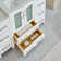 Karson 72'' Double Bathroom Vanity with Ceramic Top with Mirror