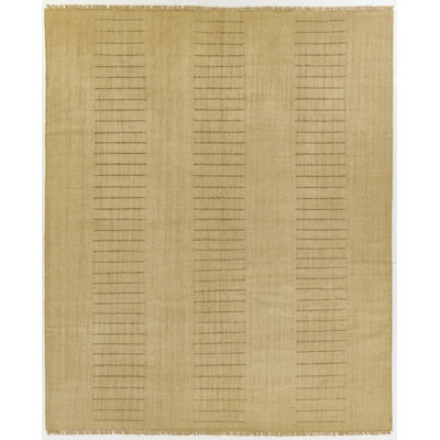 Pure Salt by Momeni Corfu Hand Tufted Wool and Cotton Geometric Beige Area Rug