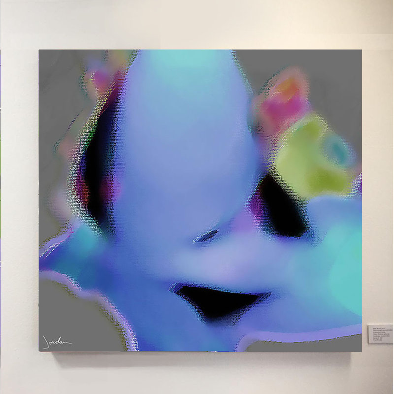 Soft Glows Framed Print