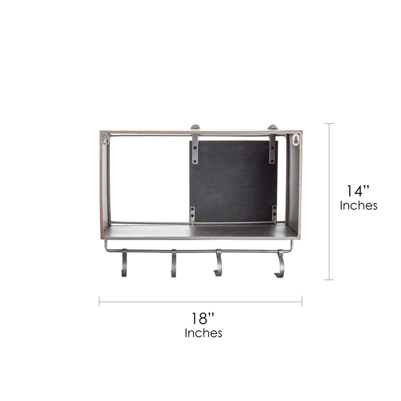 Porte-manteaux rustique Donecia 