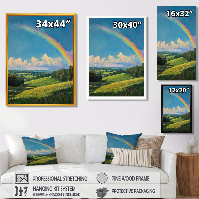Holloway - paysages, impressions sur toile, H 32 po x l 24 po, Reproduction encadrée d'une seule photo, Blanc