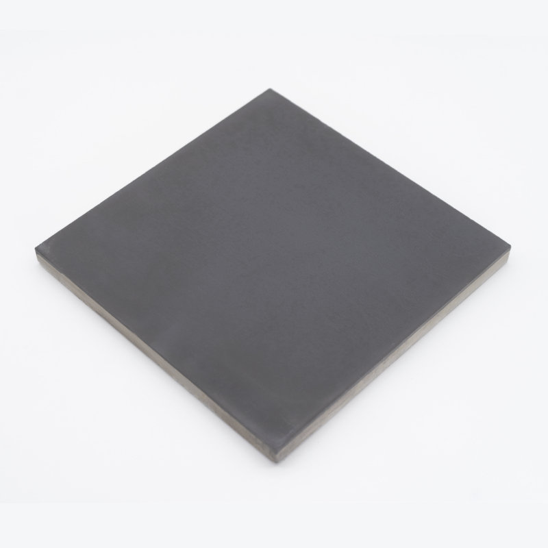 8" x 8" Cement Moroccan Wall & Floor Tile, Charcoal Black