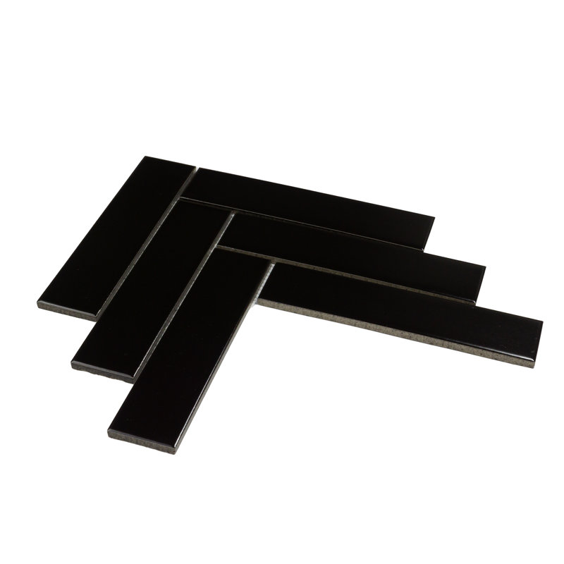 Herringbone Porcelain Mosaic Tile