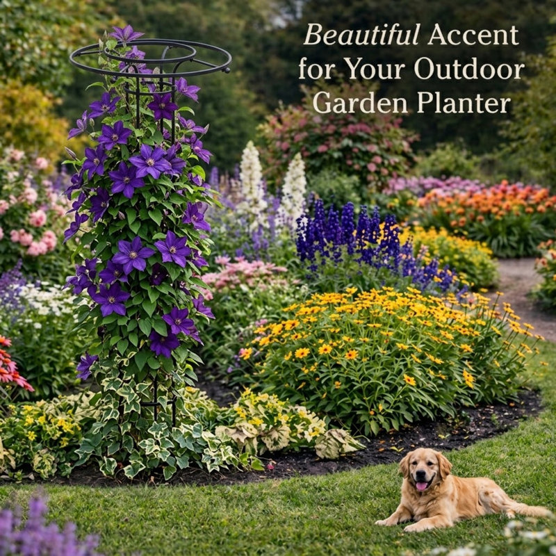 Treillis de jardin 82,7 po