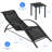Aiyza 167.5cm Long Reclining Chaise Lounge Set