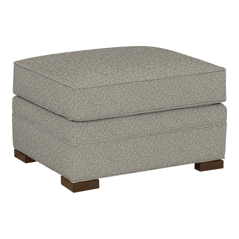 Davidson 28" Ottoman, Havana, Tuck Graphite