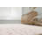 Wassily Collection Speckled Soft Pink Dots Indoor Cream Shag Area Rug-84111868