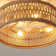 20”rattan Ceiling Fan With Light And  Remote Control,boho Ceiling Fan With Light And Paper Rope For Living Room/bedroom/dining Room