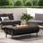50000 Rectangular Fire Pit - Dark Gray Iron Outdoor Comfort Option 50,000Btu Enjoyment Generator Unit