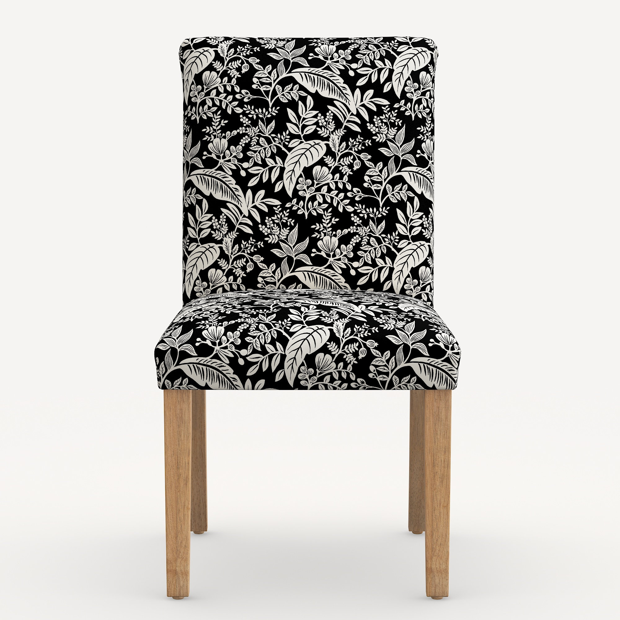 Rifle Paper Co. x Cloth & Company Lorraine Dining Chair, Black Canopy