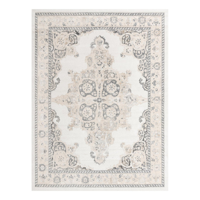 Tapis ivoire Anjelita, Rectangle 9 pi x 12 pi