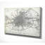 «Dublin Sketch Map II», reproduction d'impression sur toile-20748808