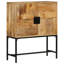 Powder Coated Iron Rectangle Accent Cabinet