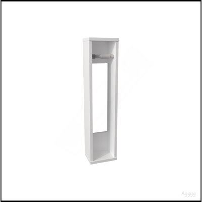 Porte-papier Toliet Magna, blanc