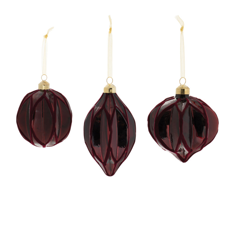 Velvet Glass Ornament