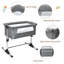 Lariviere Baby Bedside Crib with Mattress