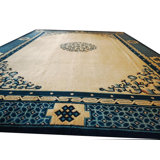 One-of-a-Kind 8'10" x 11'8" Rectangle Hand Knotted Area Rug