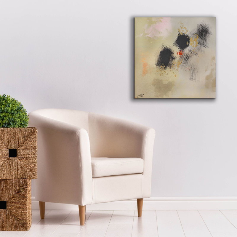  «Clouds and Fire 1» par Cathe Hendrick, art mural sur toile, 26 po x 26 po