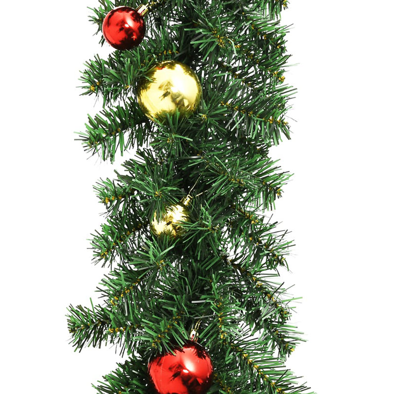 Guirlande de Noël avec guirlandes de Noël, 65.6'