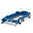 Race Car-Shaped Platform Bed With Wheels-264684157