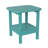 Fitzgibbons Commercial Grade All-Weather Adirondack Style Patio Side Table-1037272211