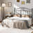 Vintage Metal Queen Headboard