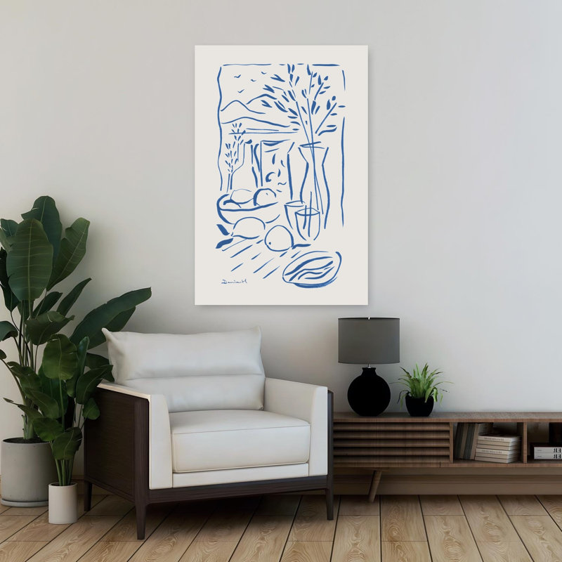 Art contemporain contemporain abstrait, H 36 po x l 24 po