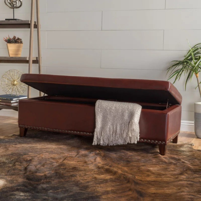 Large Ottomans Storage Bench