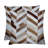 (Set of Two) Chevron Cowhide Throw Pillows-1511029357
