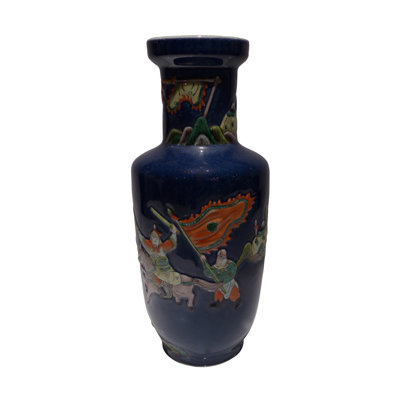 Vase «Warrior» bleu