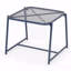 Table d'appoint 19,5 "Modern Mesh, structure en fer thermolaqué