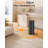 1500W 16" Tower PTC Space Heater, 75° Oscillating, Remote, 12H Timer