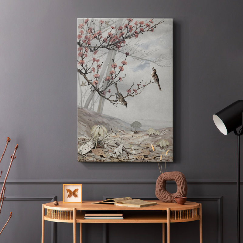 Paysage rétro Cxxxxi - Galeria Cavas, H 18 po x l 12 po